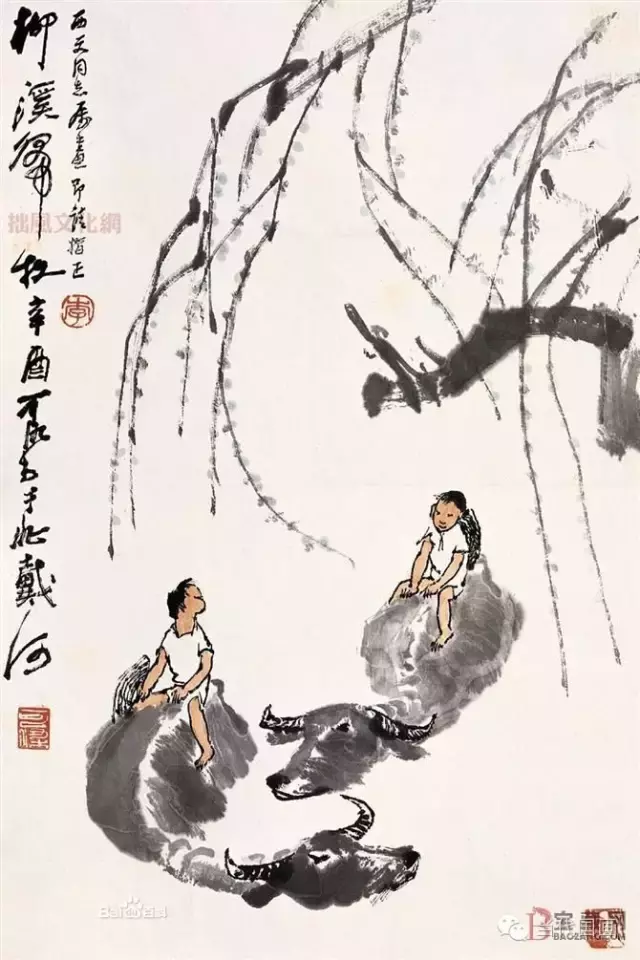 李可染一生創(chuàng)作作品1000件，市場拍了8000件，90%是假的