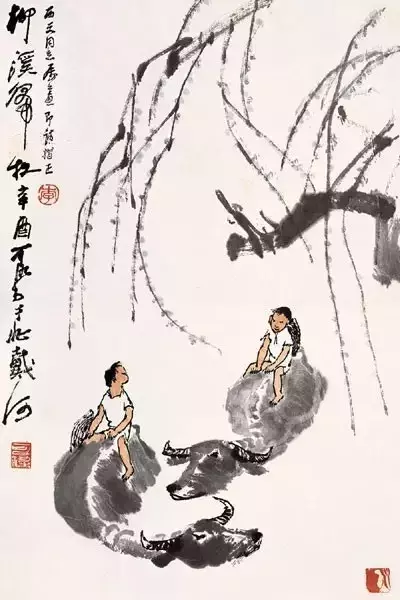 中國畫12位頂尖大師之作，堪稱一絕！